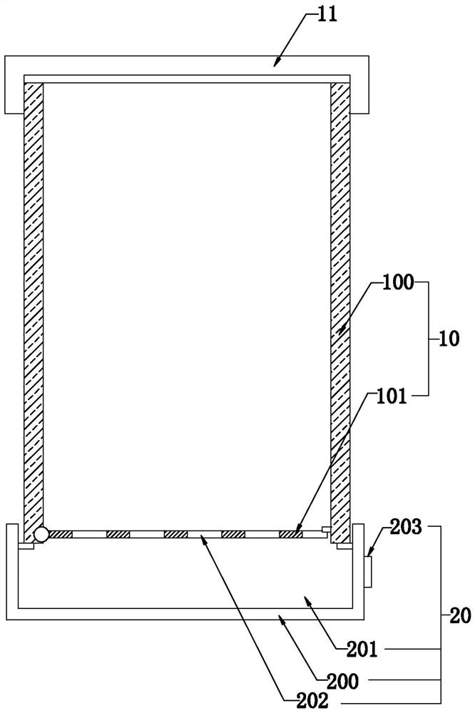 Garbage can and cleaning method thereof