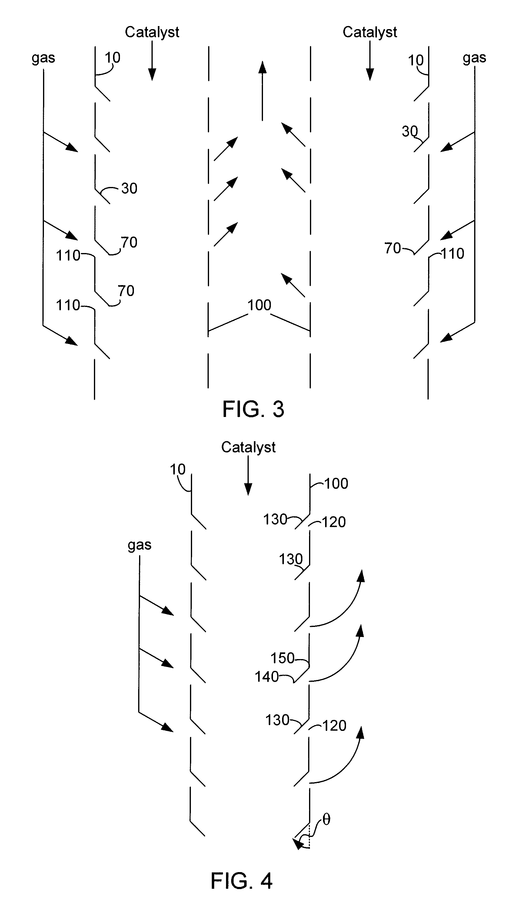 Screenless Internals for Radial Flow Reactors