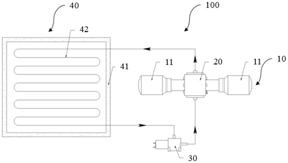 A refrigerator device