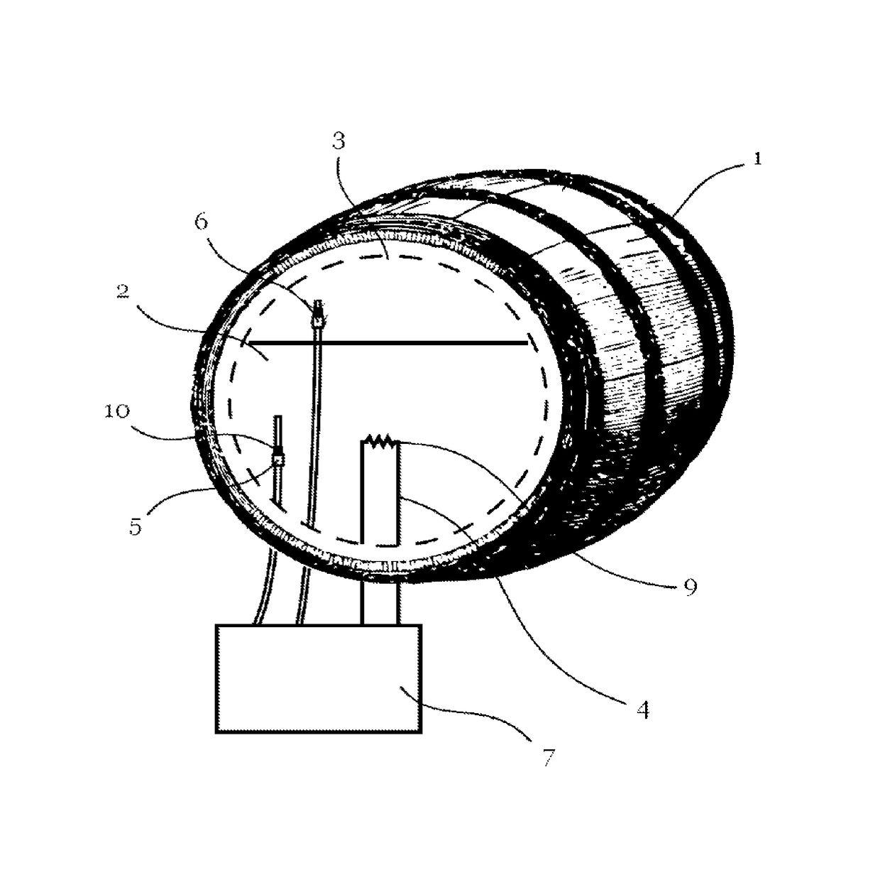 Method for rapid maturation of distilled spirits using light and heat processes