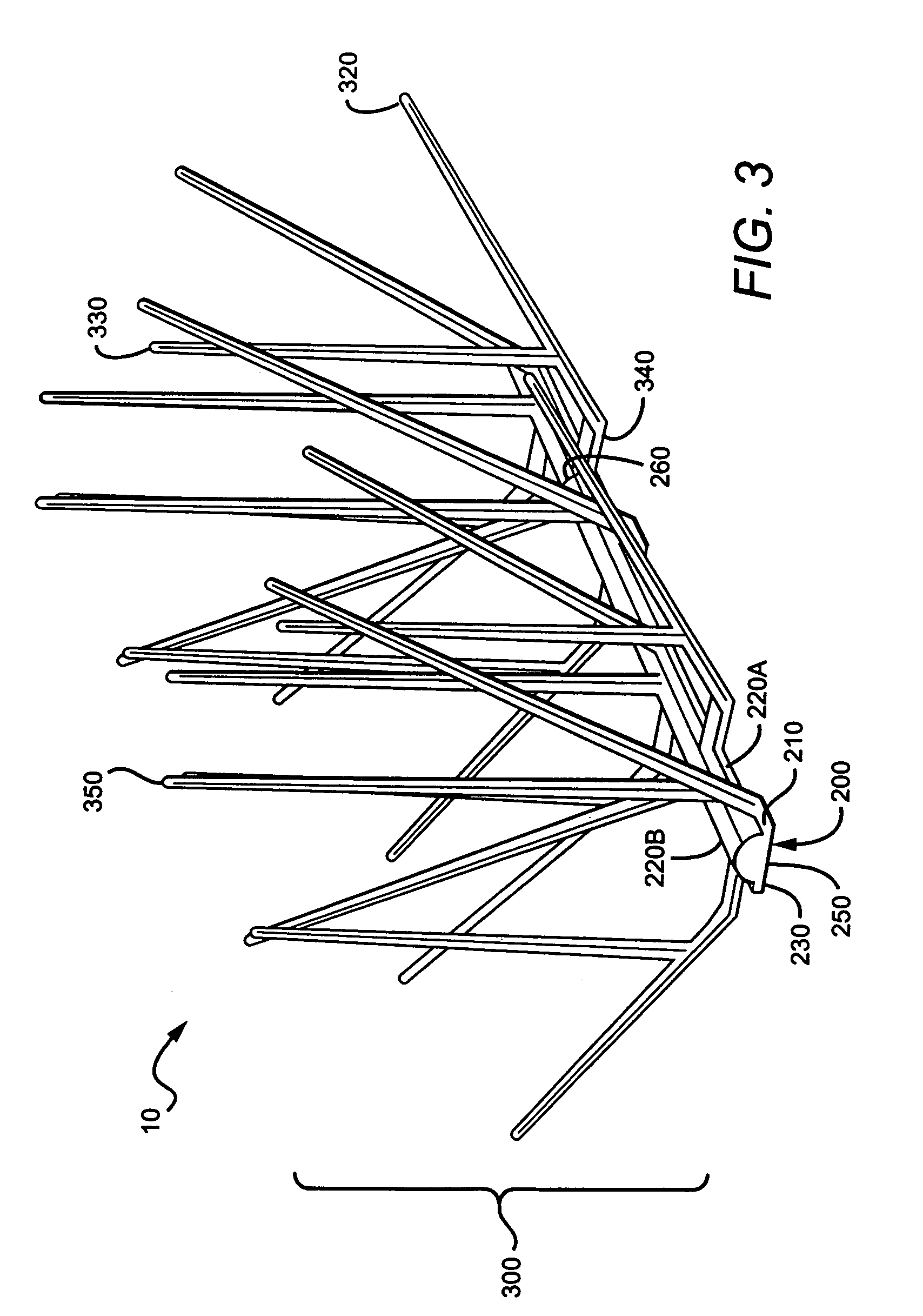 Branched spike bird deterrent