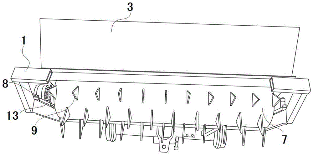 Mulch recycling machine