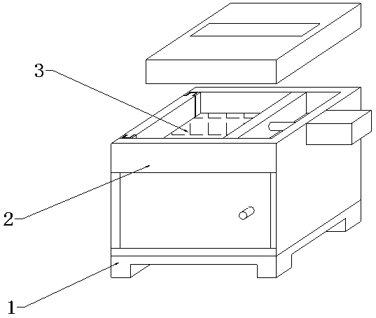 Textile dirt pressing device