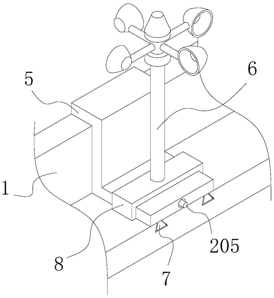 Power transmission line anti-bird device convenient to install