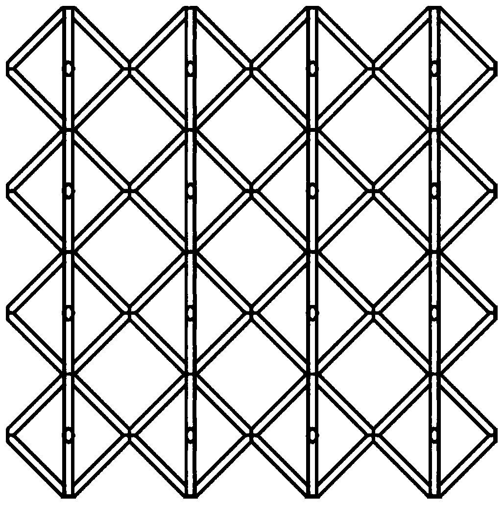 Method for researching influence of pose of lattice structure on its mechanical properties and lattice material