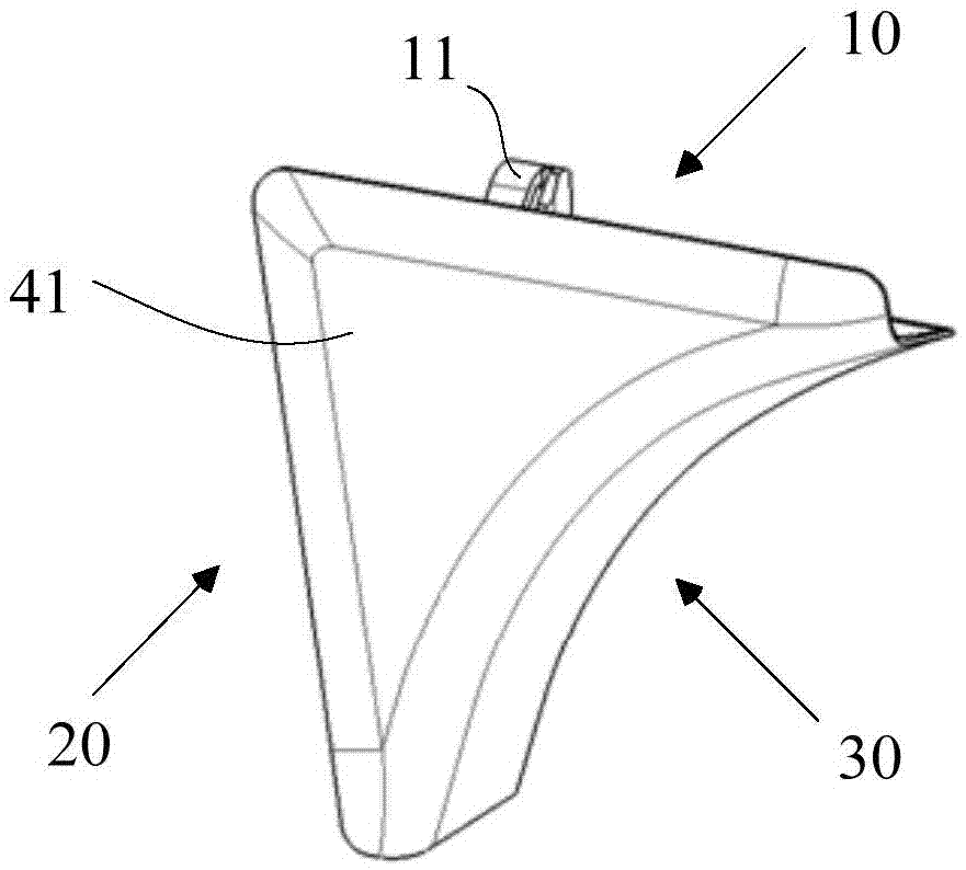 Corner portion sealing part of vehicle window frame, vehicle window frame and vehicle