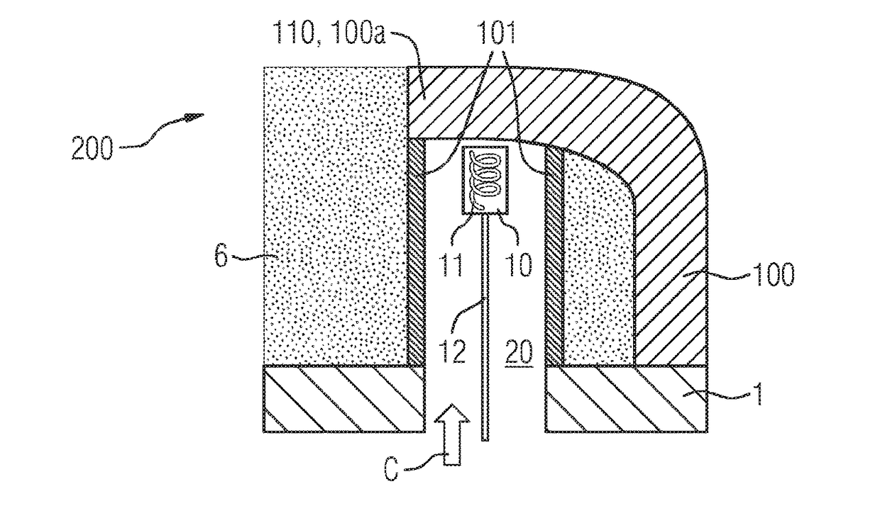 Method for additive production, component, and apparatus for additive production