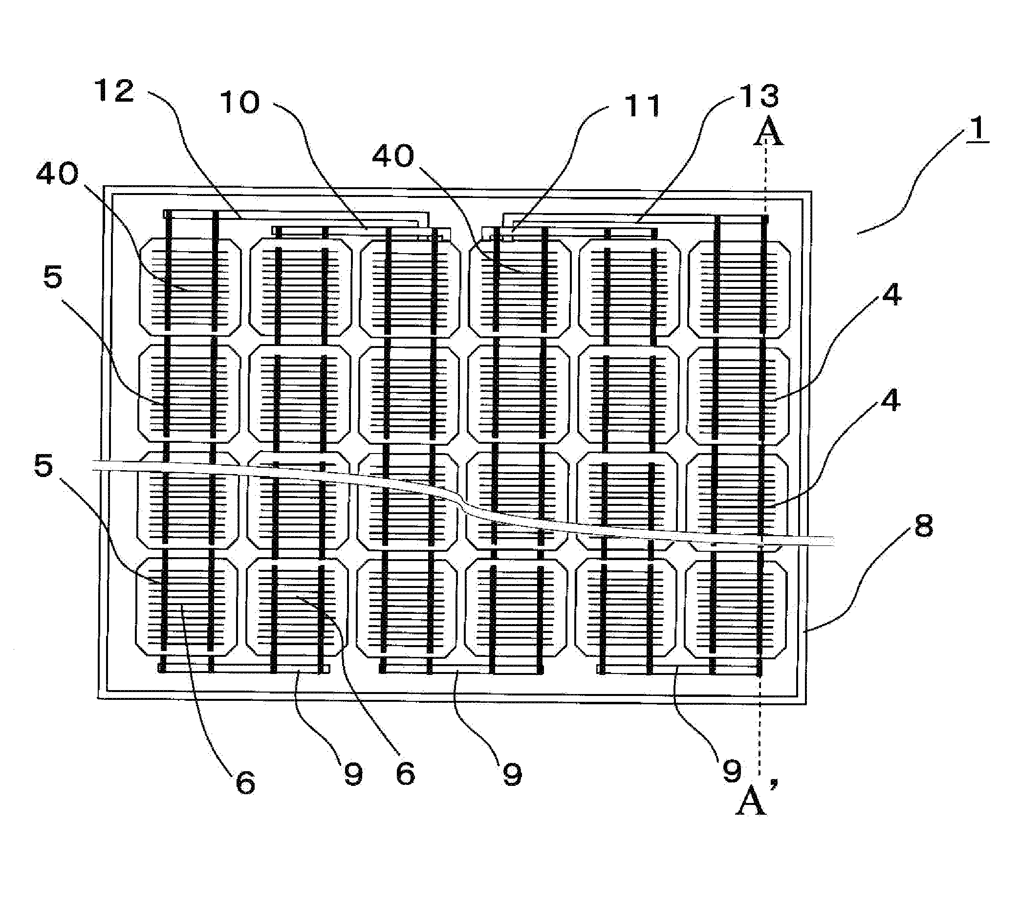 Solar cell and solar cell module