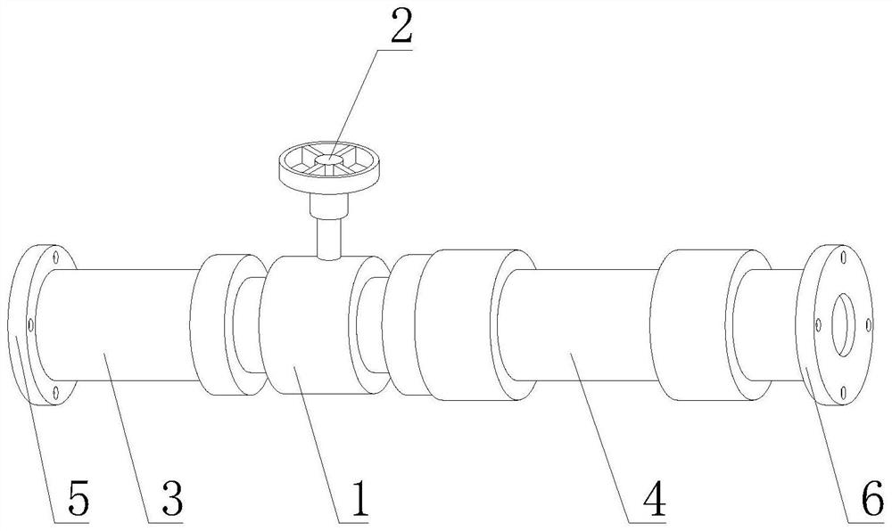 Buffer valve structure