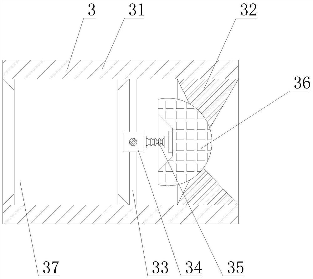 Buffer valve structure