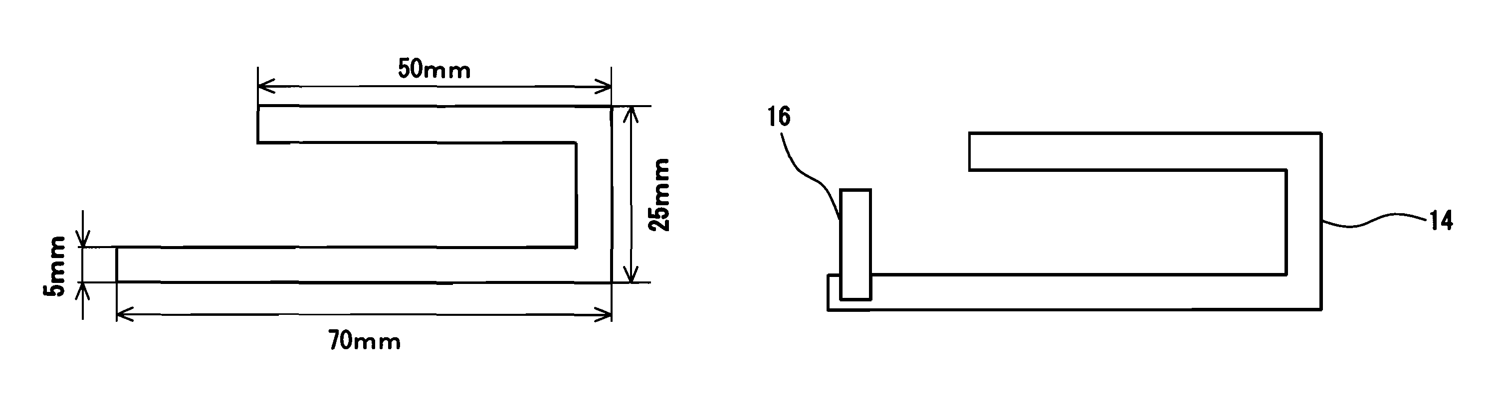 Booster antenna and method for producing same