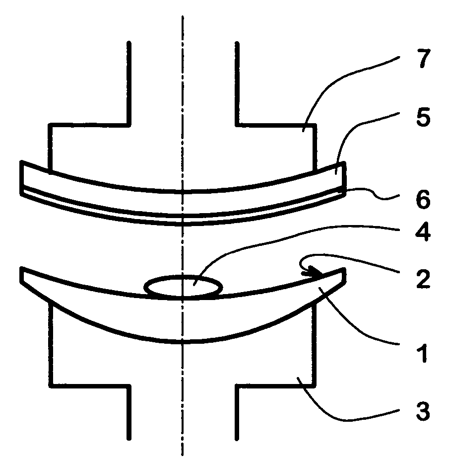 Process for transferring a coating onto a surface of a lens blank