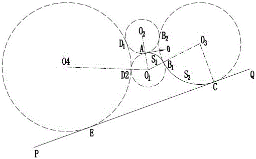 Sailing track control method based on power vector