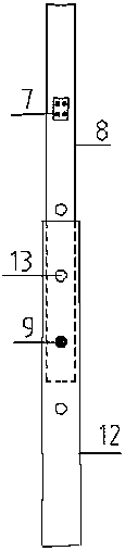 Liftable steel bar processing shed with solar panel and construction method of liftable steel bar processing shed