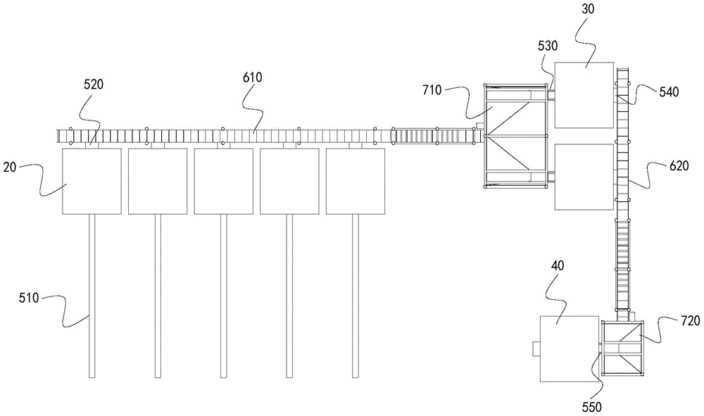 Insert automatic production system and its processing method
