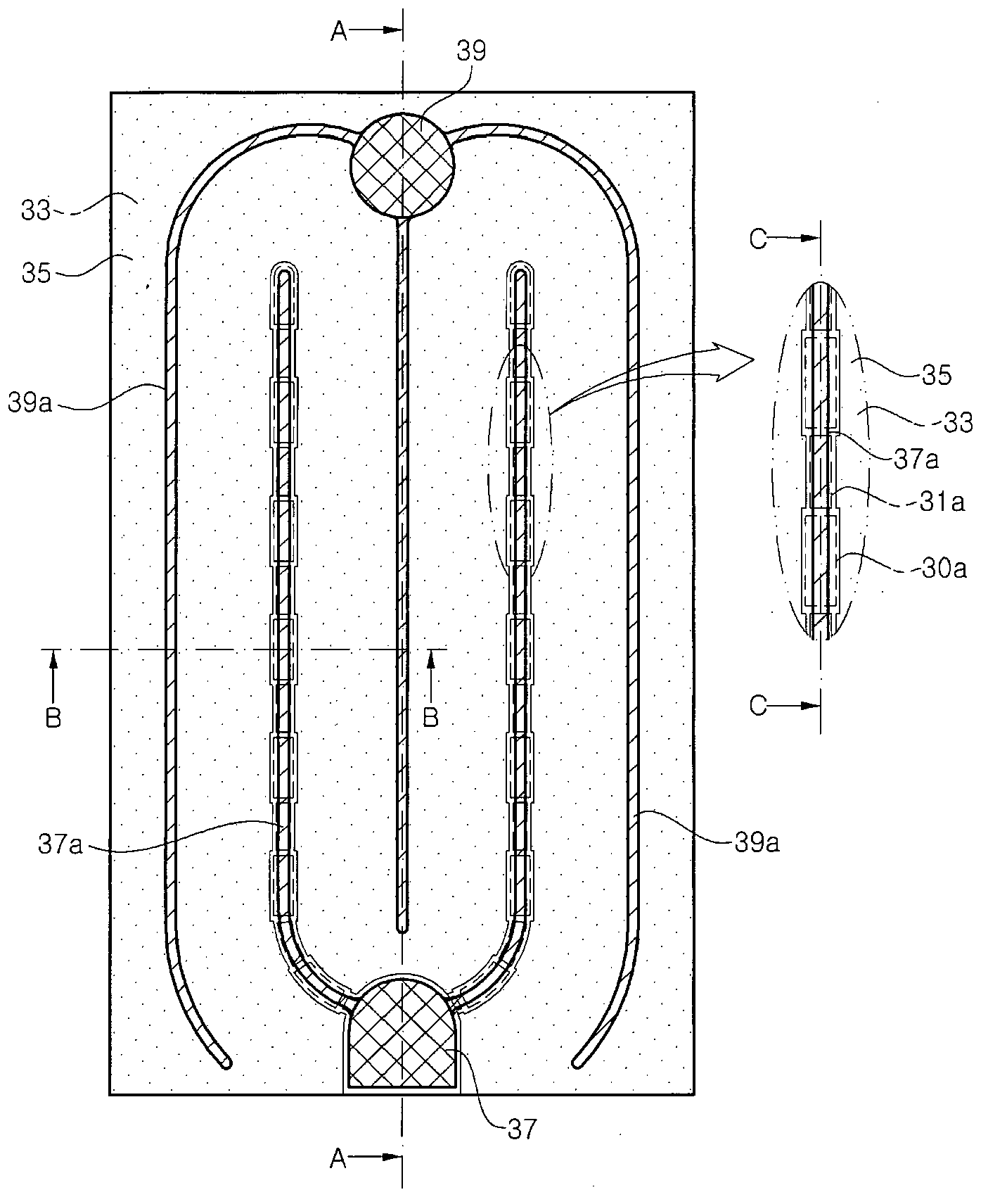 Light emitting diode chip having electrode pad