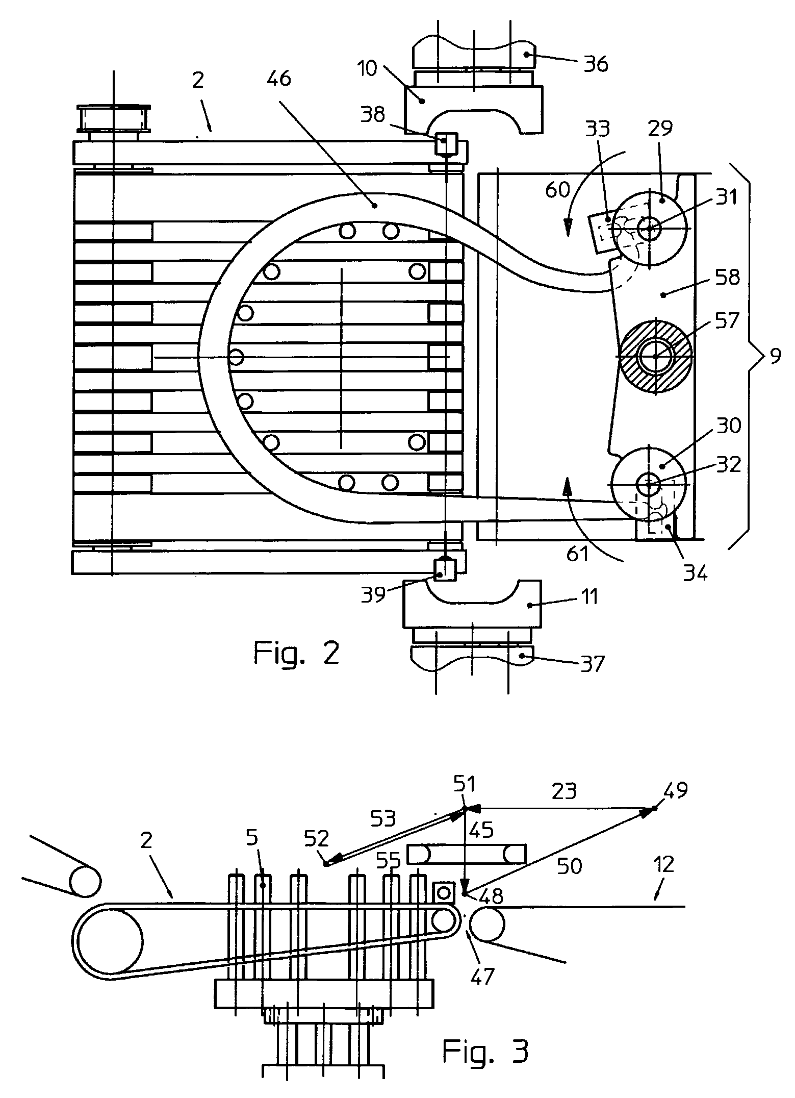 Knotting system for a dough strand