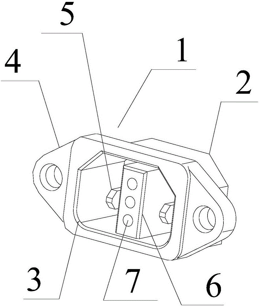 Anti-blocking multi-core protective socket