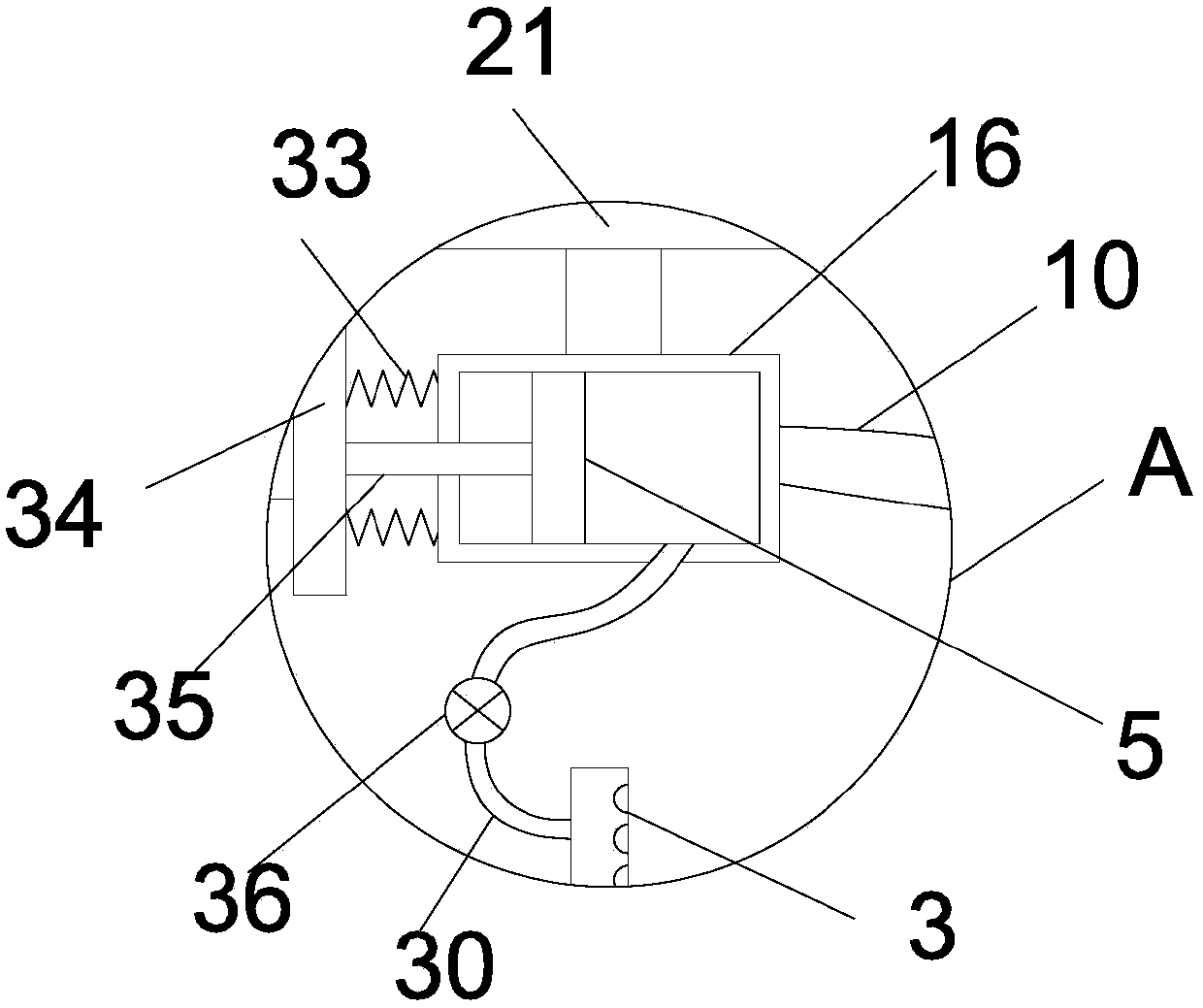 Ore coarse crushing device for mineral product processing