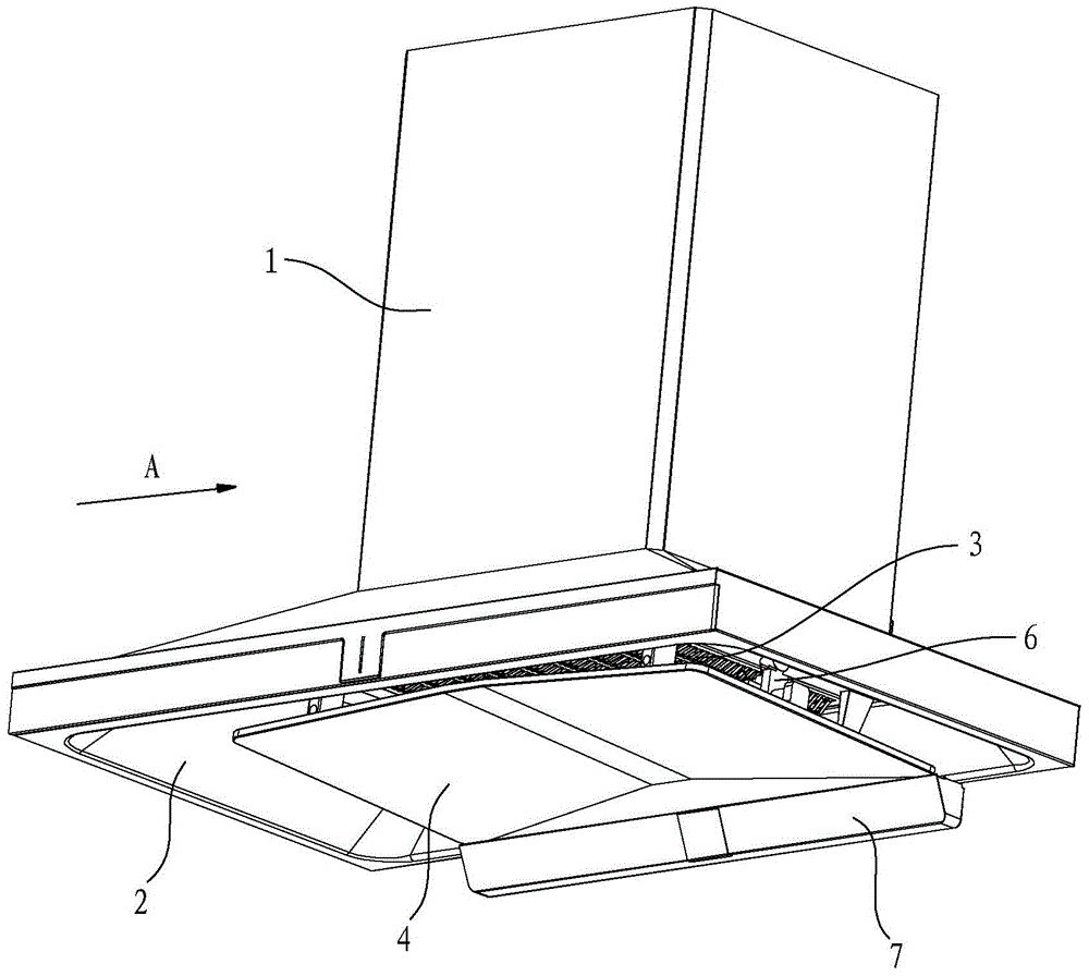 An oil filter type range hood