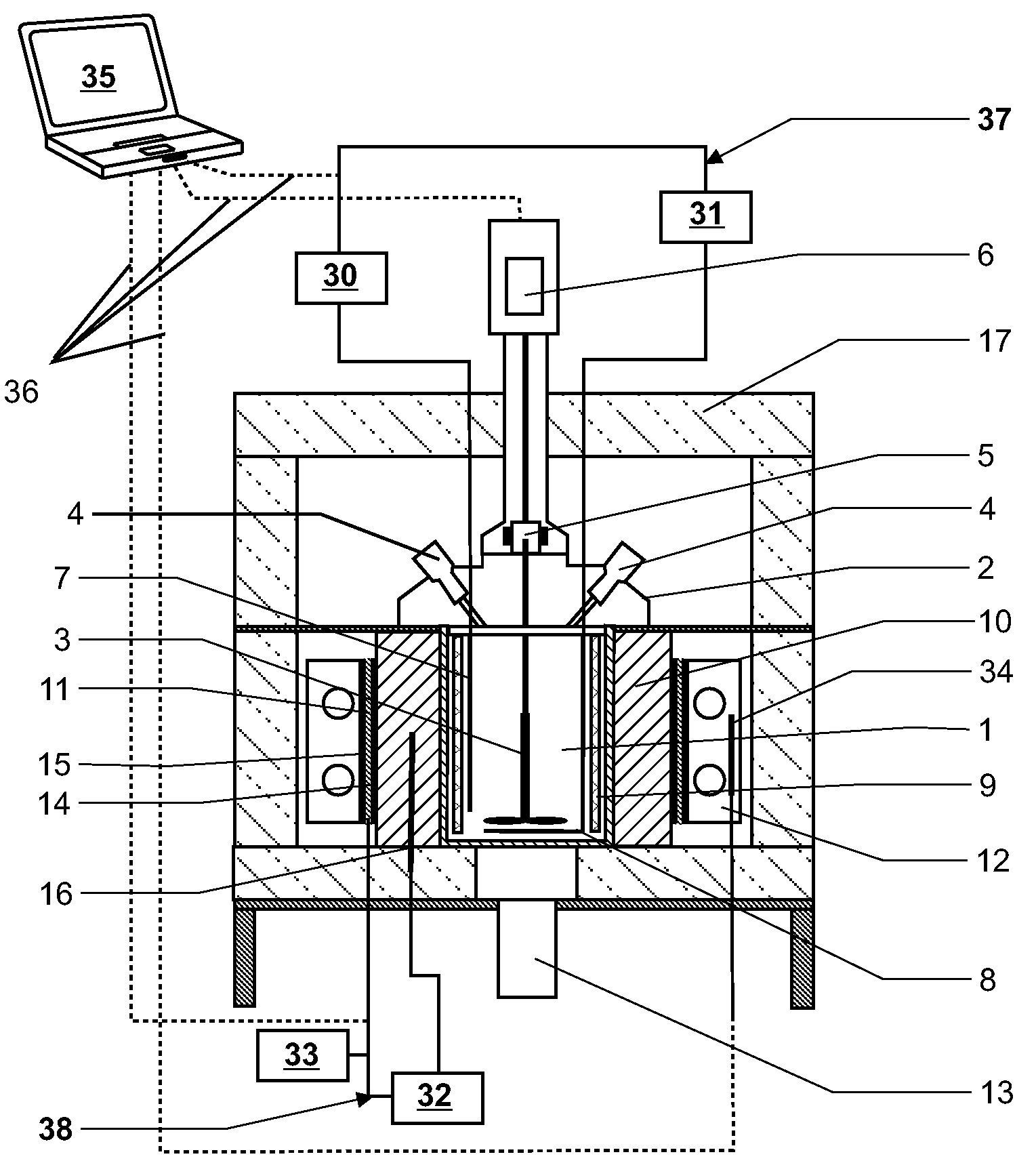 Method and device for determining specific heat capacity