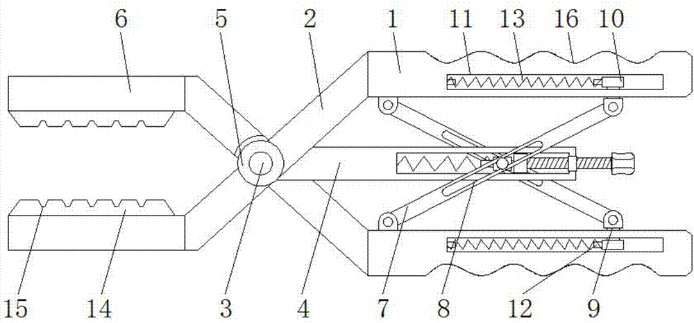 Pressing tool clamp