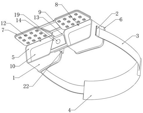 Far-infrared glasses for relieving eye fatigue and preventing myopia