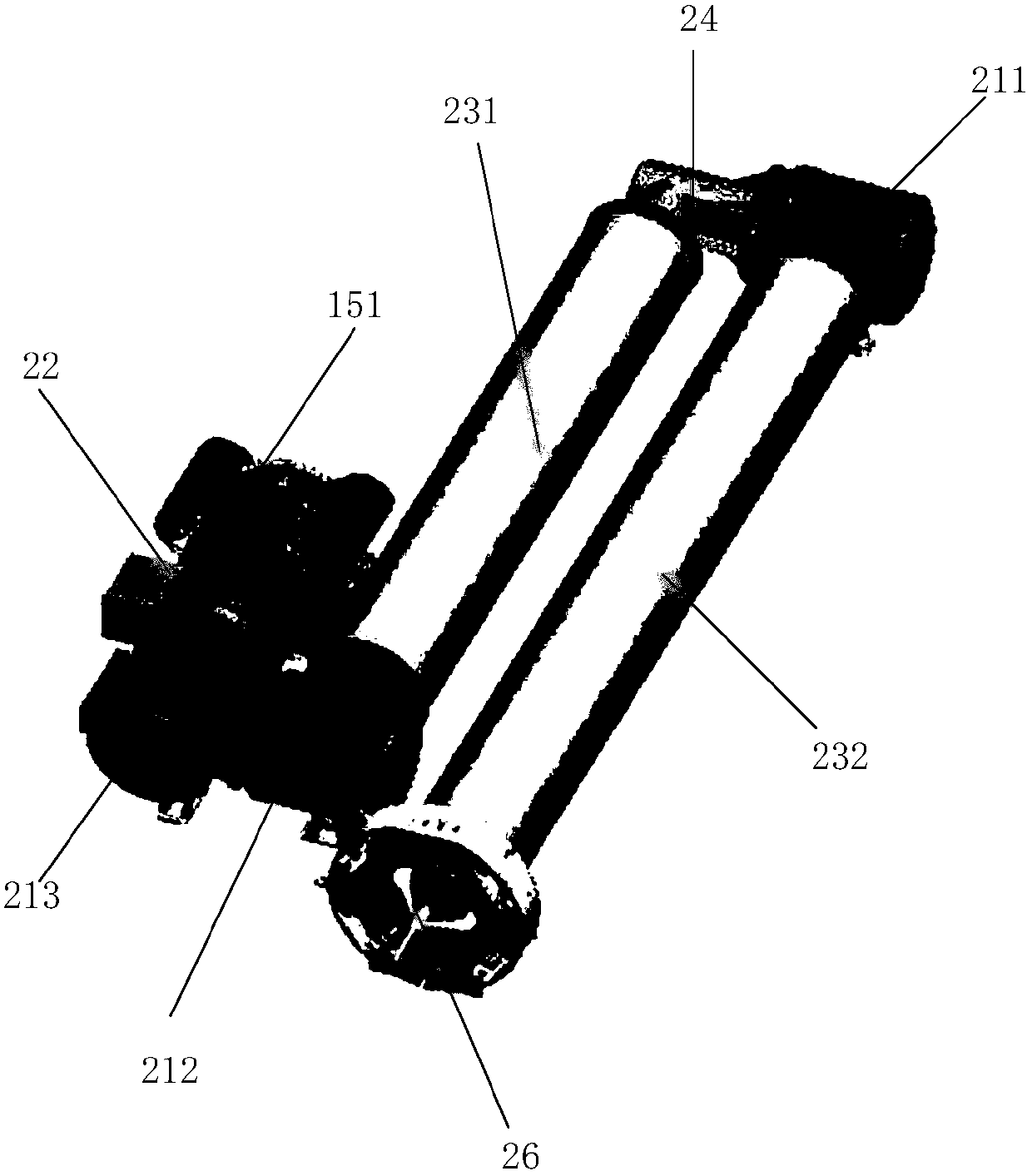 A space super-redundant drive manipulator and assembly method