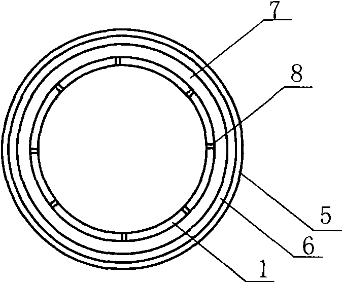 Backflow type anti-overflow boiler