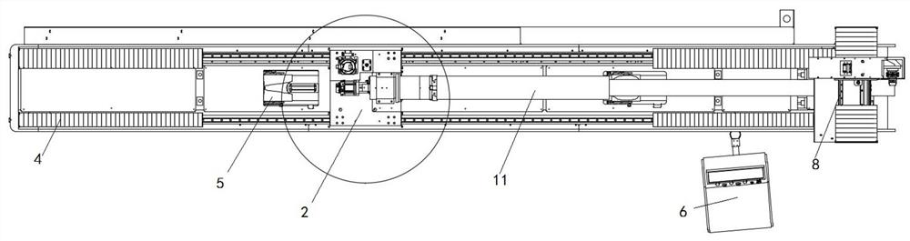 Pipe laser cutting machine