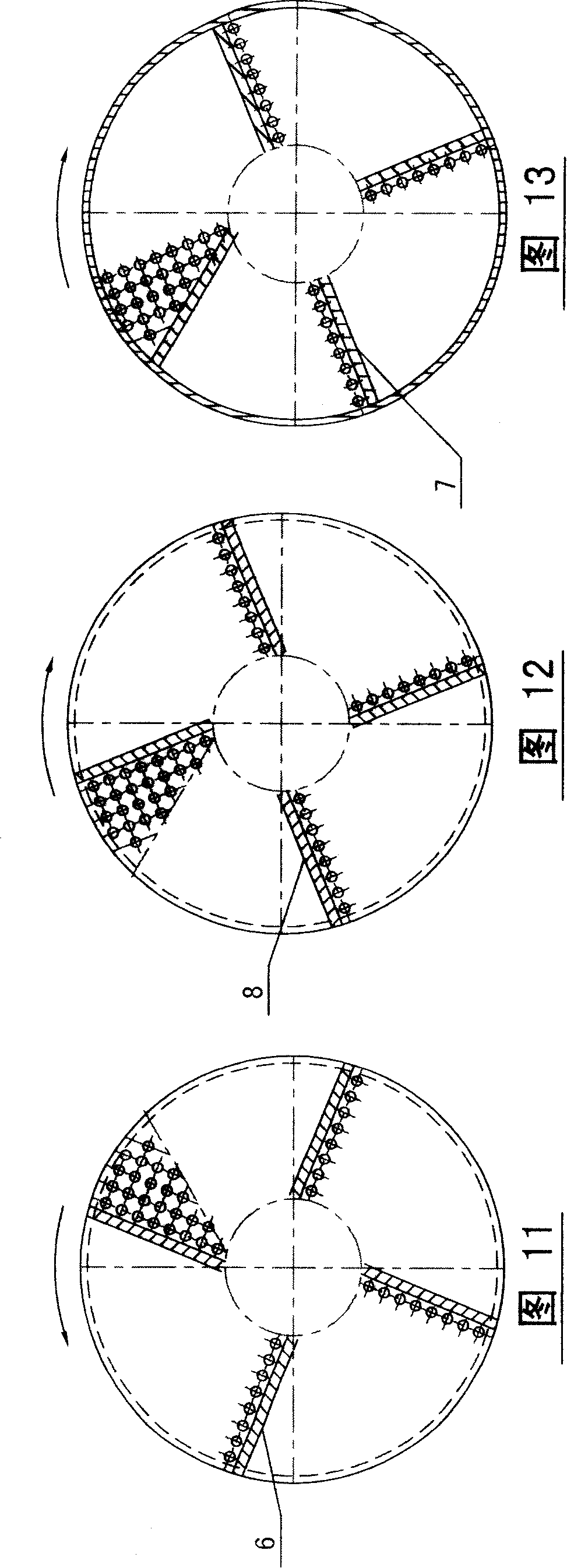 Self-suction gas-liquid mixing impeller