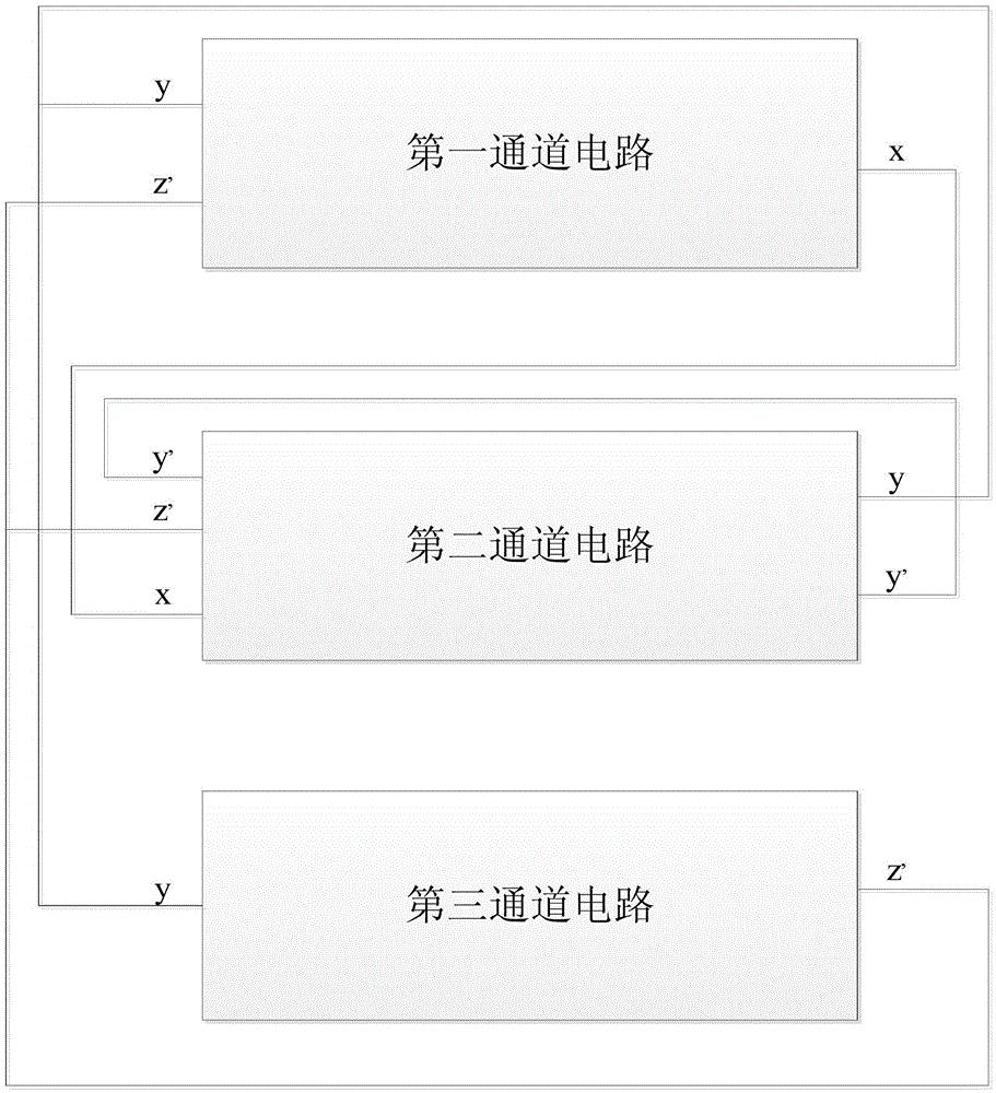 Fractional order non-linear chaotic system circuit