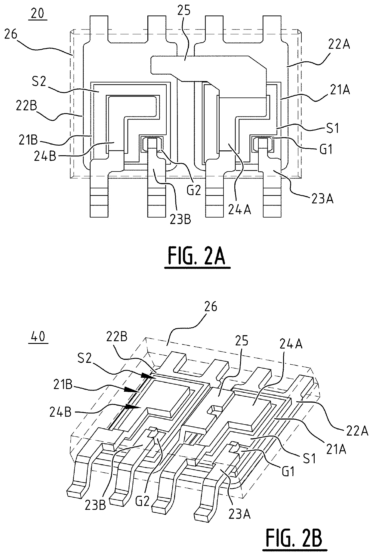 Packaged half-bridge circuit