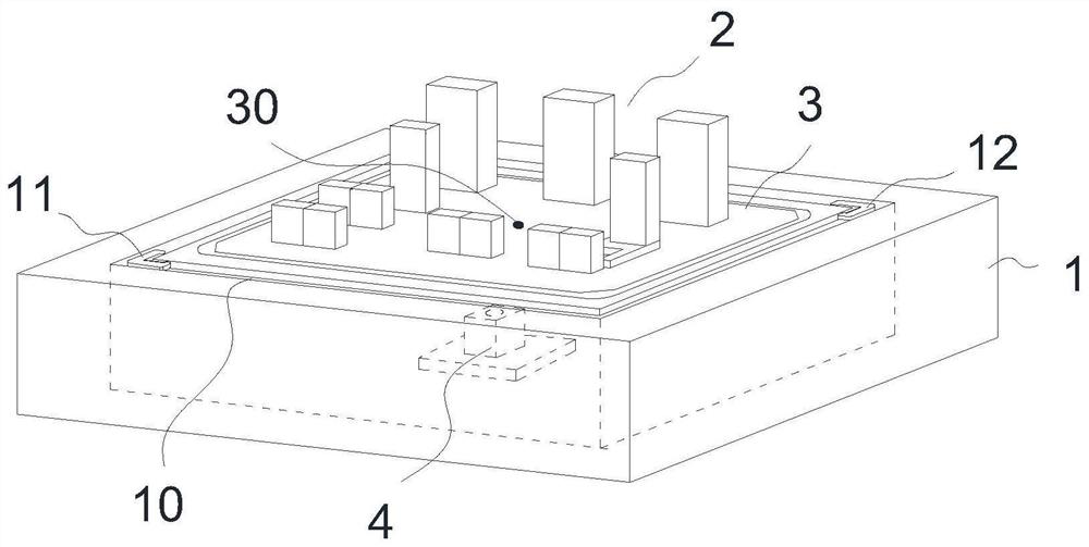 Large-scale planning deduction device and system and use method thereof