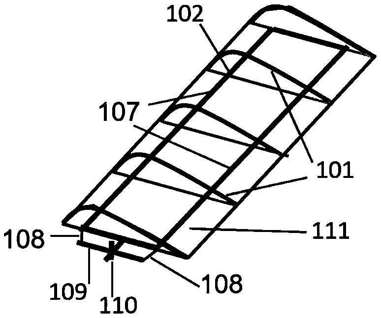 A bionic aircraft which realizes the conversion of a flapping rotor and a flapping wing flight mode based on a deformable wing