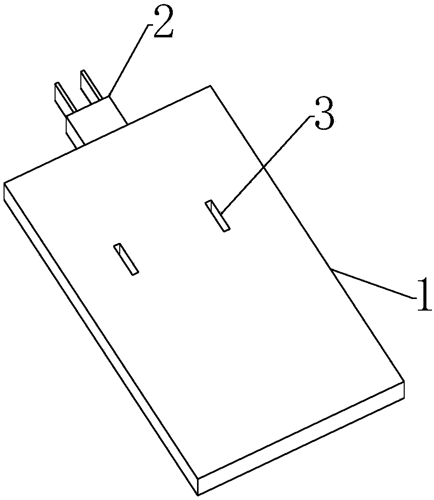 Mobile phone placement plate for hotel