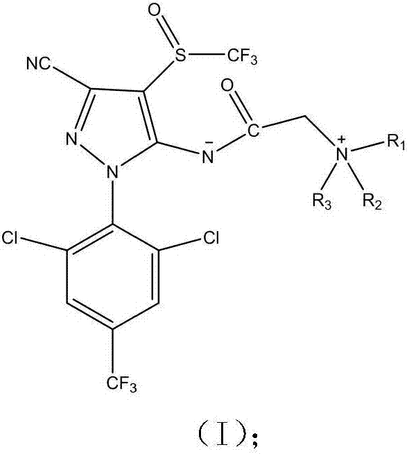 Phenylpyrazole zwitterionic compound and application thereof in control of resistant pests