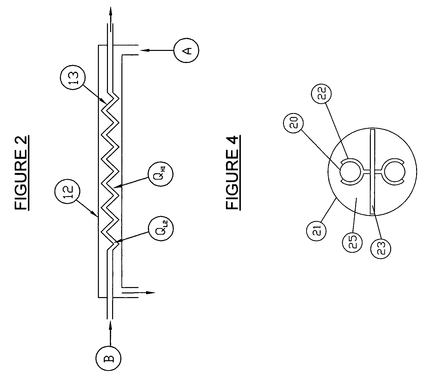 Heat exchange system with two single closed loops