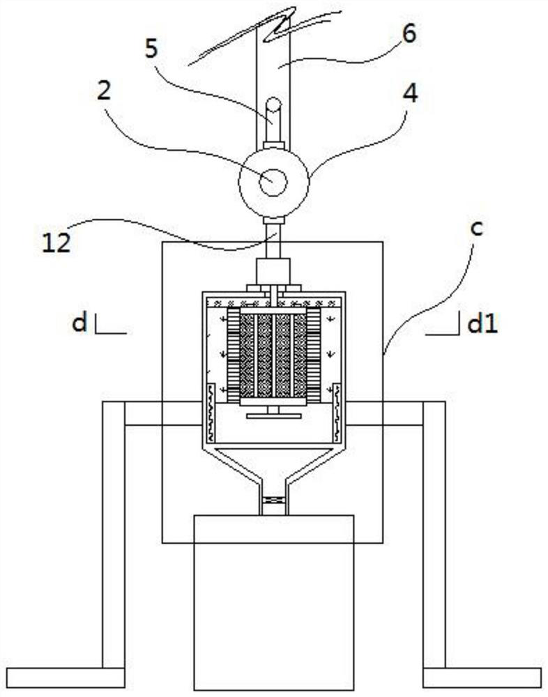 TBM tunnel multifunctional wet dust removal equipment