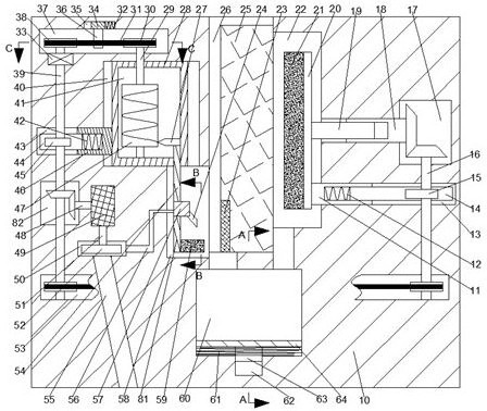 Device for erasing oxide layer of storage hard disk interface of big data server