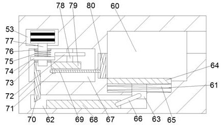 Device for erasing oxide layer of storage hard disk interface of big data server