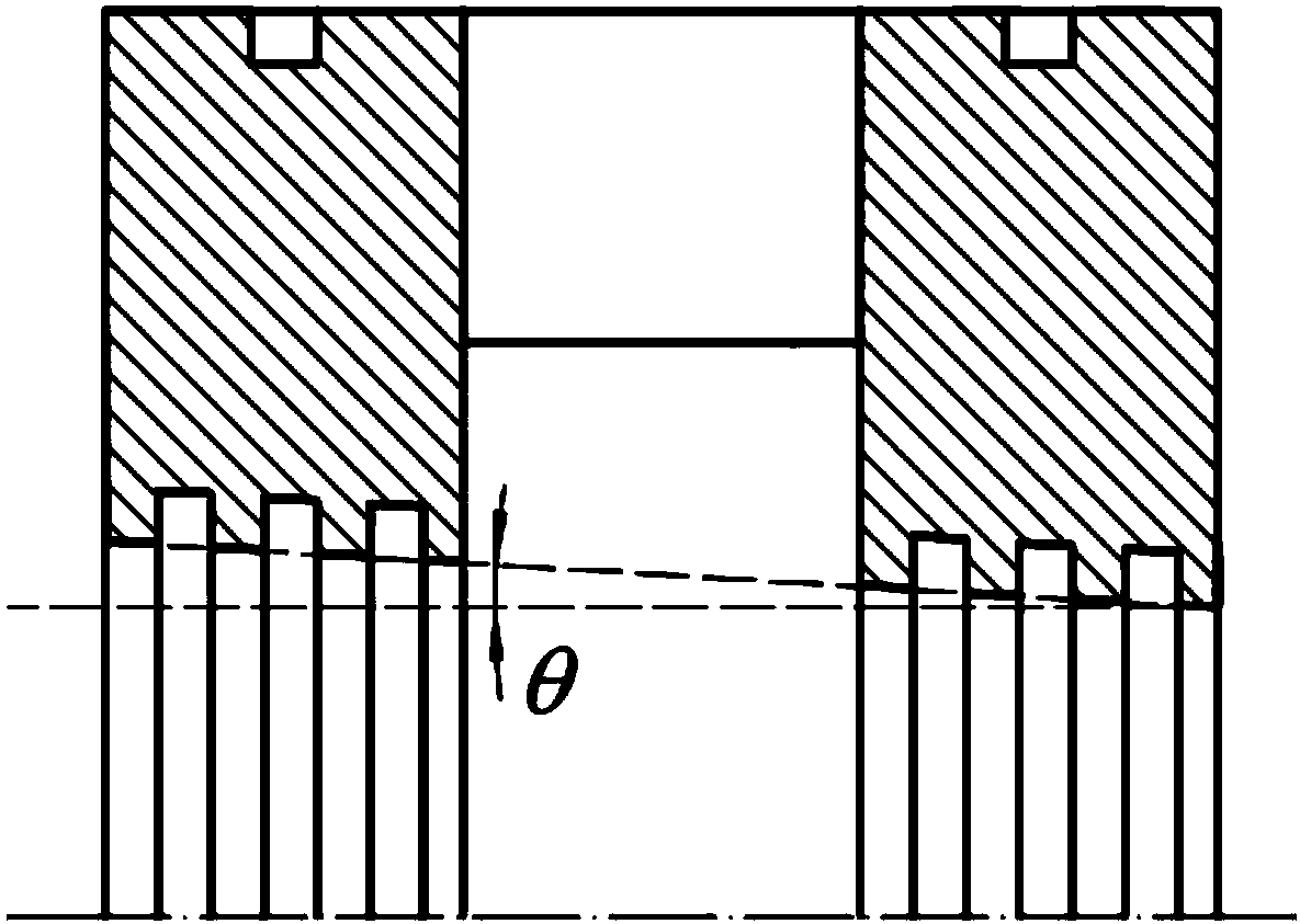 Magnetic liquid sealing device with controllable sealing clearance