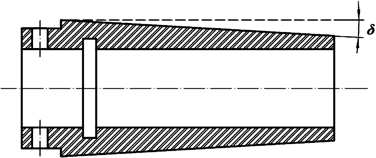 Magnetic liquid sealing device with controllable sealing clearance