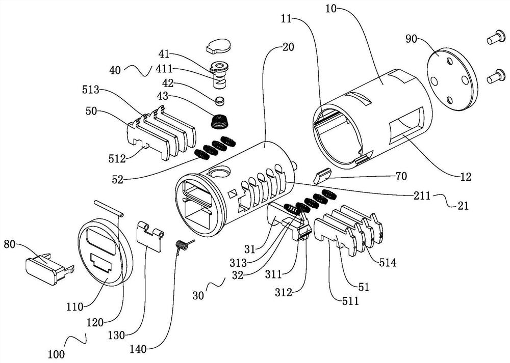 Lock cylinders, locks and lock systems