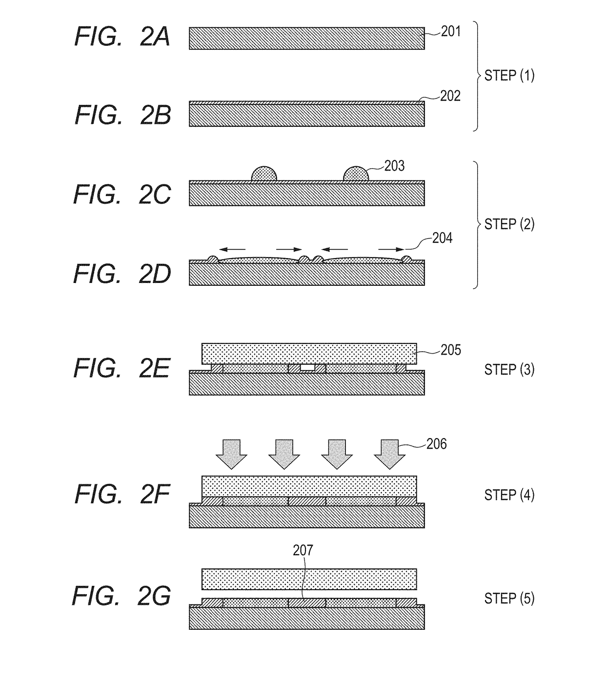 Pattern forming method as well as production methods for processed substrate, optical component, circuit board, electronic component and imprint mold