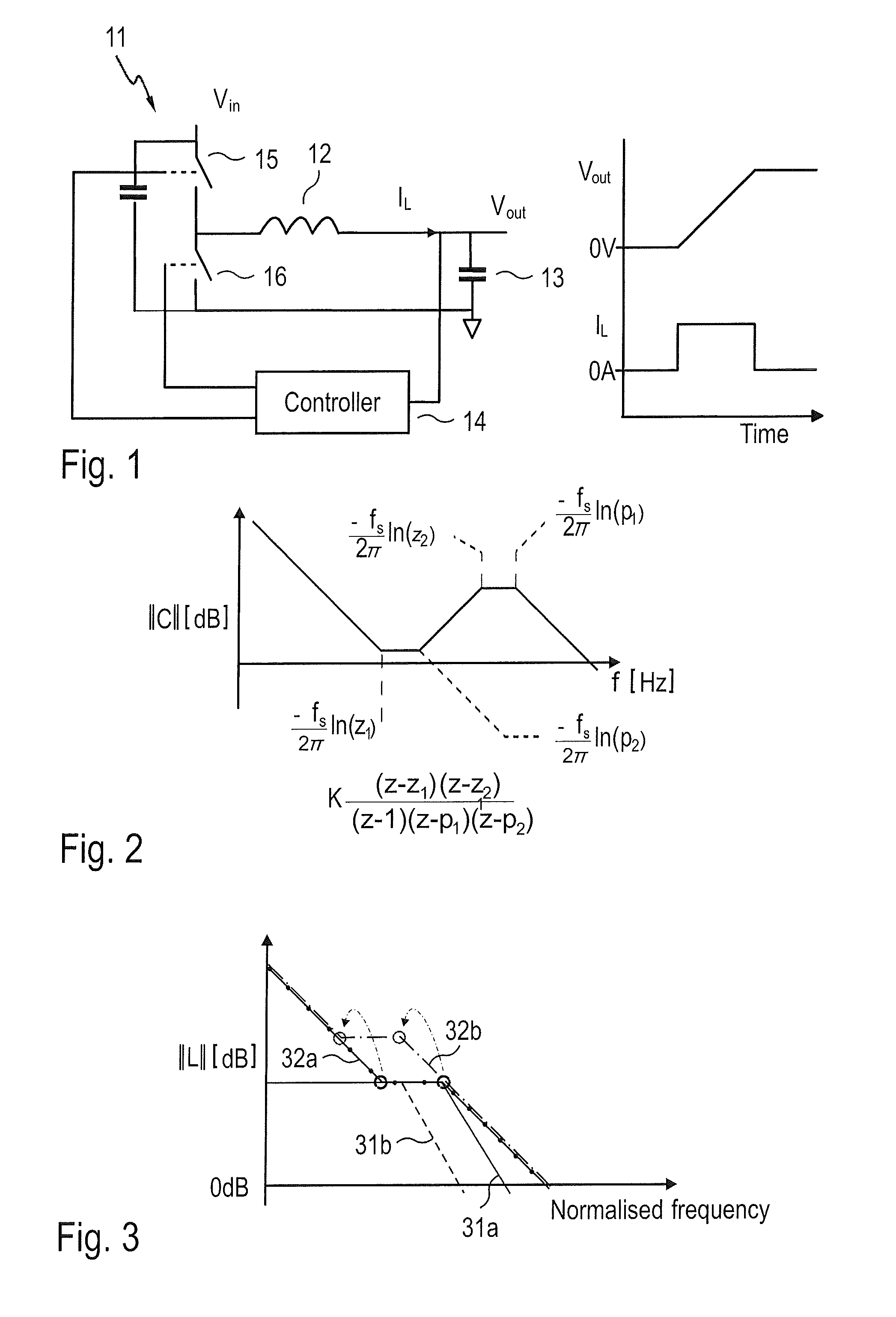 Method for controlling a power stage