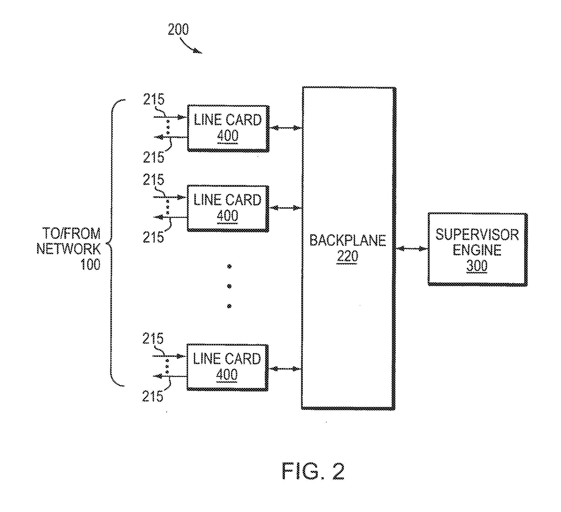 System and method for reporting out-of-resources (OOR) conditions in a data network