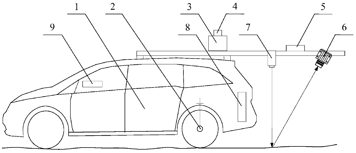 Pavement crack detecting device and method based on depth and gray level images