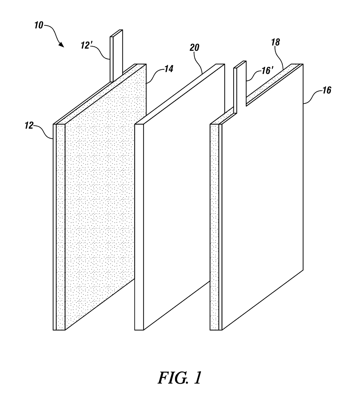 Coating metal onto lithium secondary battery electrode material for atmospheric plasma application