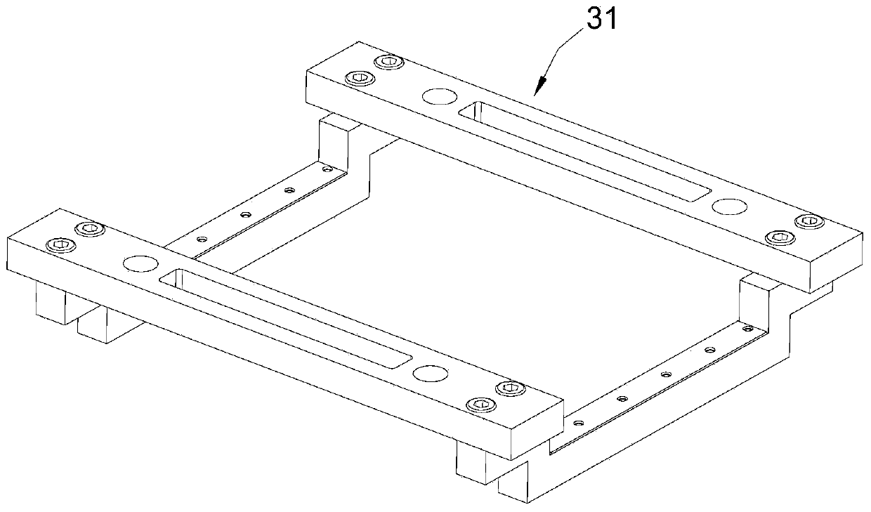 Alignment module, alignment device, film deposition production line and control method